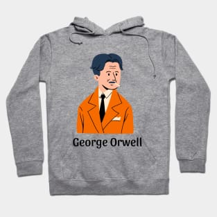 George Orwell Portrait T Shirt Hoodie